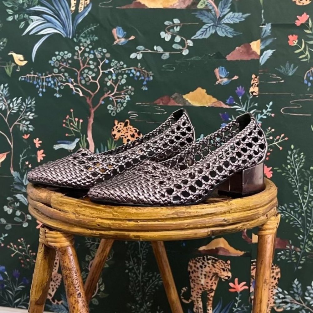 Jeffrey Campbell Birdie Heel - Metallic Pewter